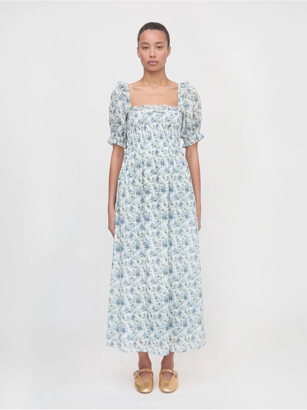NWT Hill House Scarlett in English Daisy Sz S